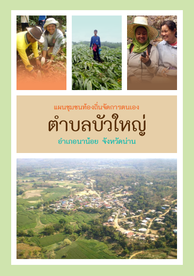 แผนสังคม เศรษฐกิจ ทรัพยากรธรรมชาติ และสิ่งแวดล้อม ตำบลบัวใหญ่
