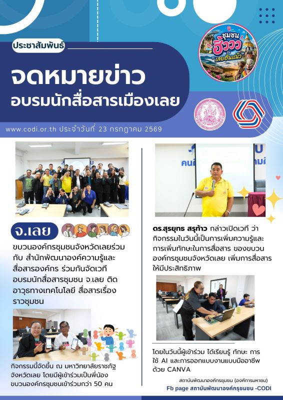 สื่อสาร จ.เลย 0 0